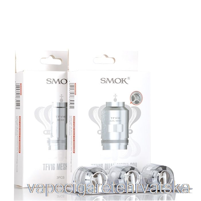 Vape Cigarete Smok Tfv16 Mrežaste Zamjene Zavojnice 0.15 Ohm Trostruke Mrežaste Zavojnice